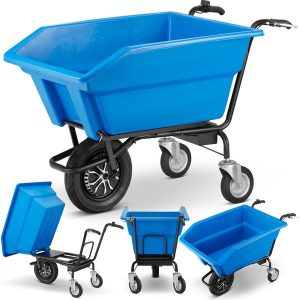 Brouette électrique à benne basculante 300L / 300kg KEA-230 – Puissance et Efficacité pour Tous Vos Travaux !